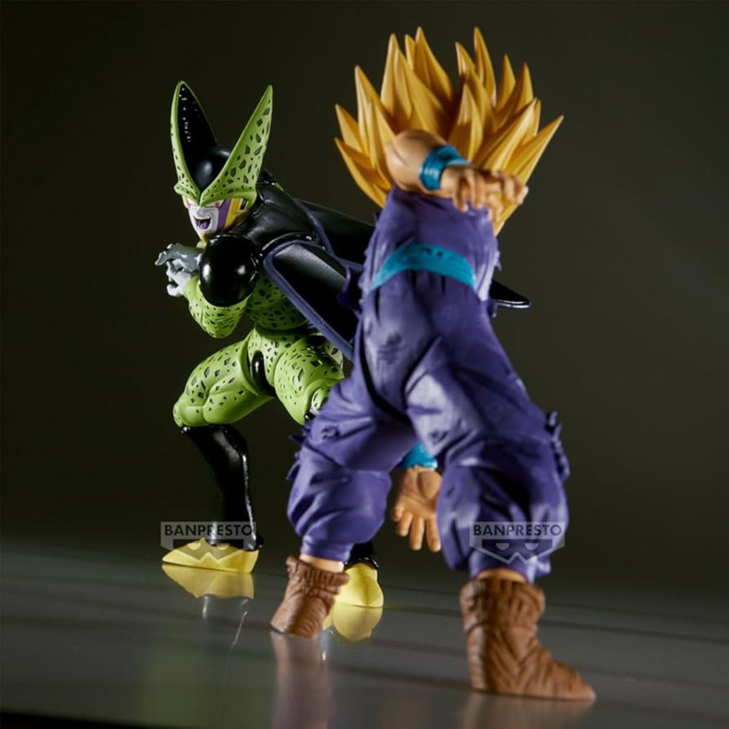 Dragon Ball-Cell vs Gohan kid